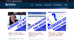 Desktop Screenshot of filemakervideos.com